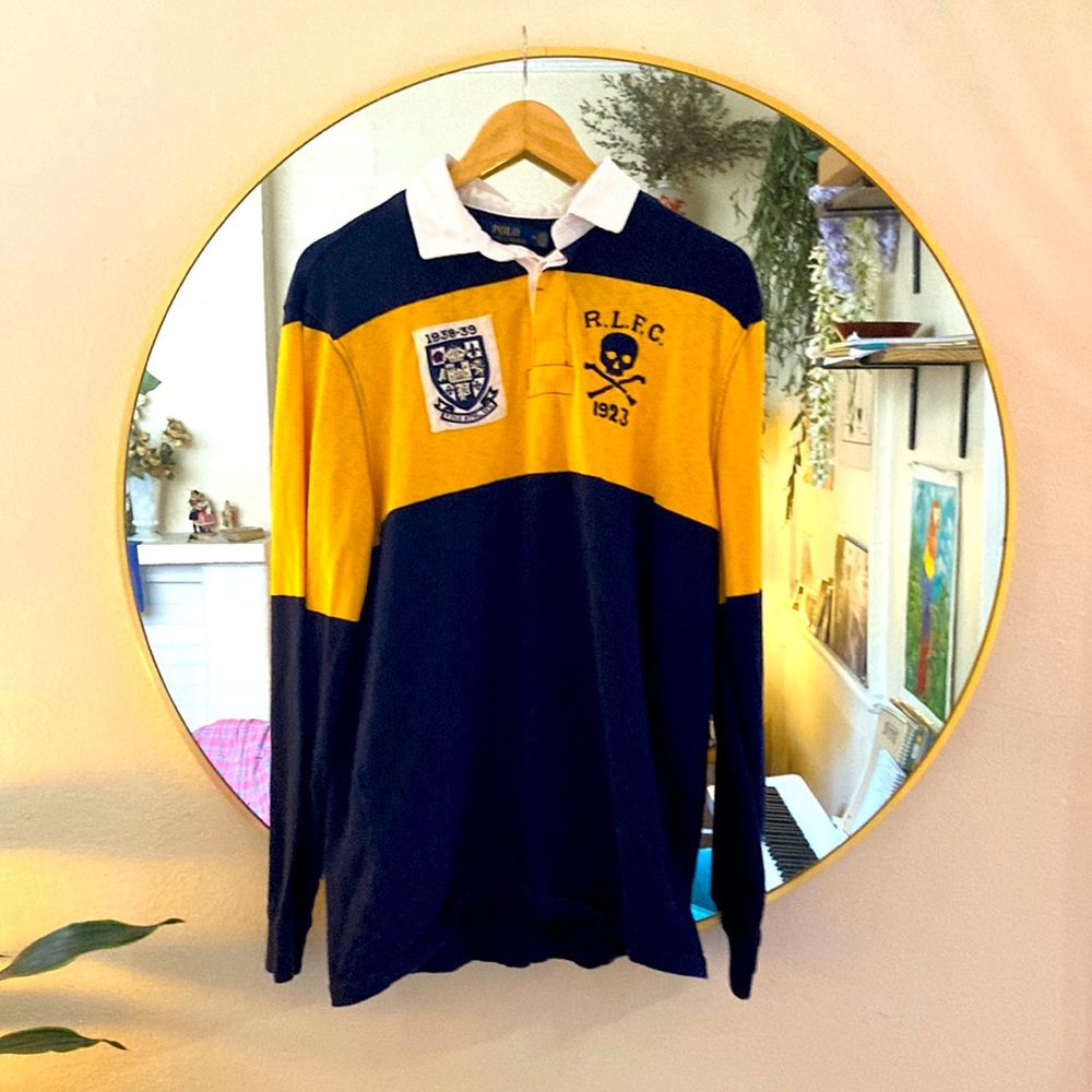 Polo by Ralph Lauren Rugby Shirt R.L.F.C.☠️